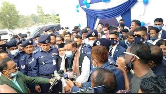 কক্সবাজার সদরের ঈদগাঁও থানার শুভ উদ্বোধন