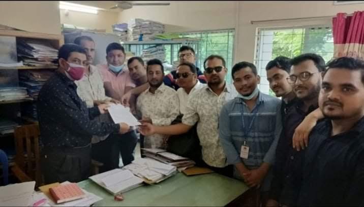 টেকনাফ উপজেলা বিএমএসএফ এর পক্ষ থেকে প্রধানমন্ত্রী বরাবর স্মারকলিপি প্রদান