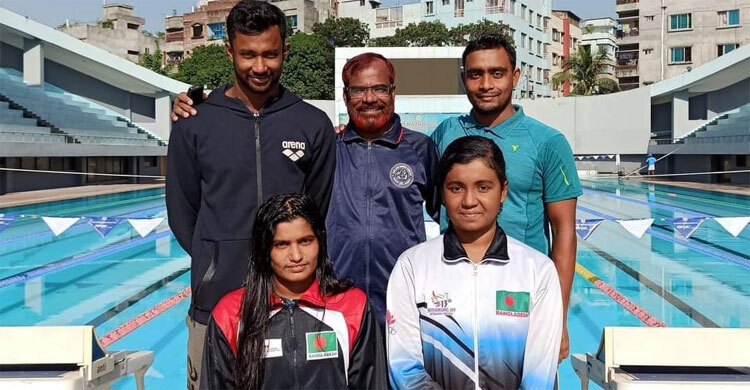 ওয়ার্ল্ড চ্যাম্পিয়নশিপে যাচ্ছেন চার সাঁতারু